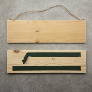 MemoryGift: Massief houten Tekst Bord: Gefeliciteerd jullie gaan verhuizen (Huis)