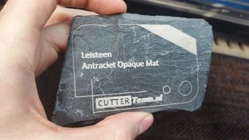 12mm Leisteen Antraciet Opaque Mat